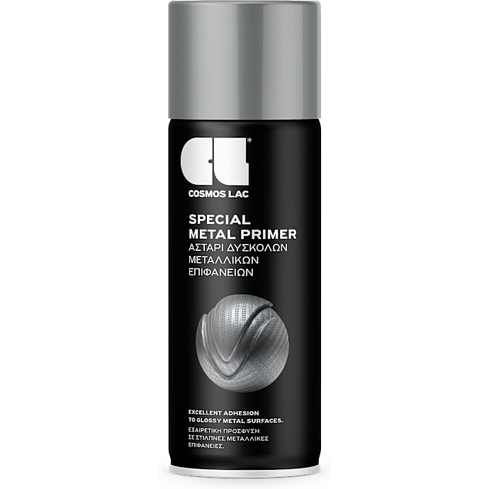 Cosmos spraymaling primer mat 0,4 liter - grå