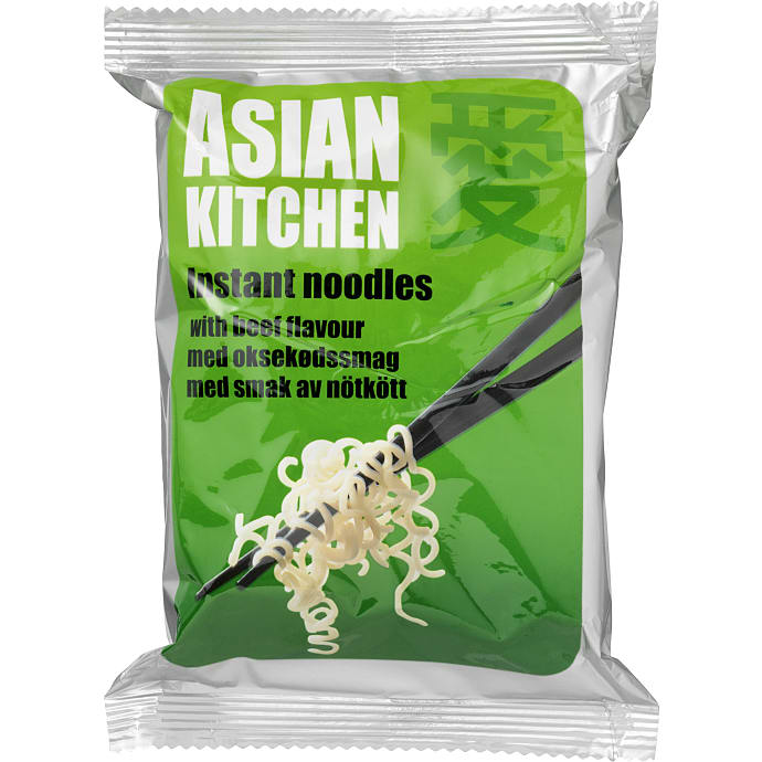 Asian Kitchen Instant Nudler Oksekød