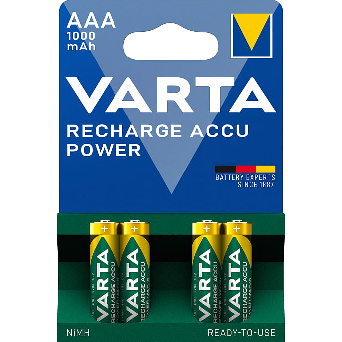 Varta Recharge Accu Power AAA 1000mAh