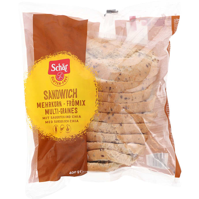 Sandwichbrød m. kerner glutenfri