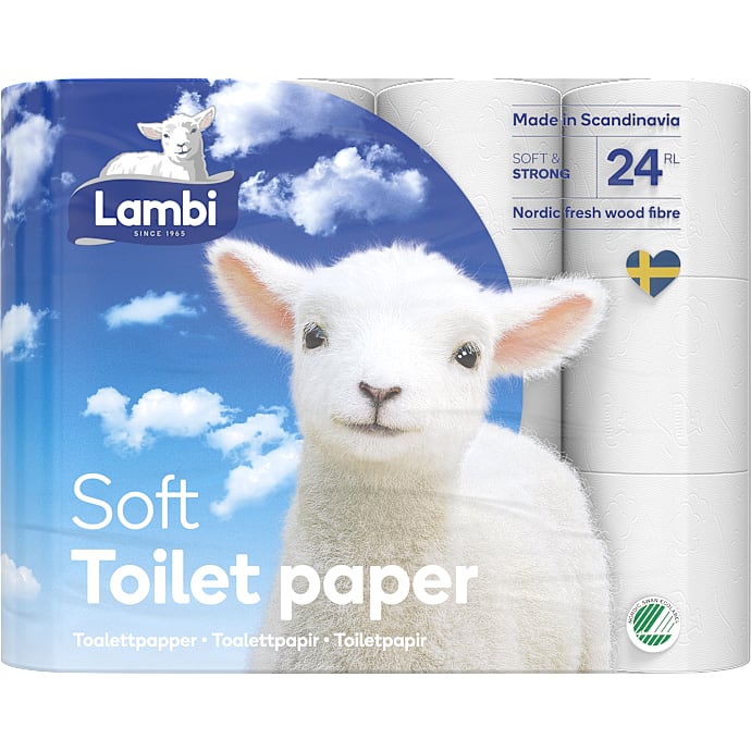 Toiletpapir 3-lags
