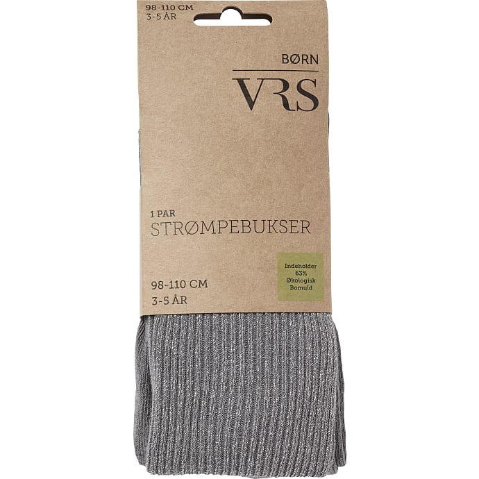 VRS børne strømpebukser str. 3-5 år grå