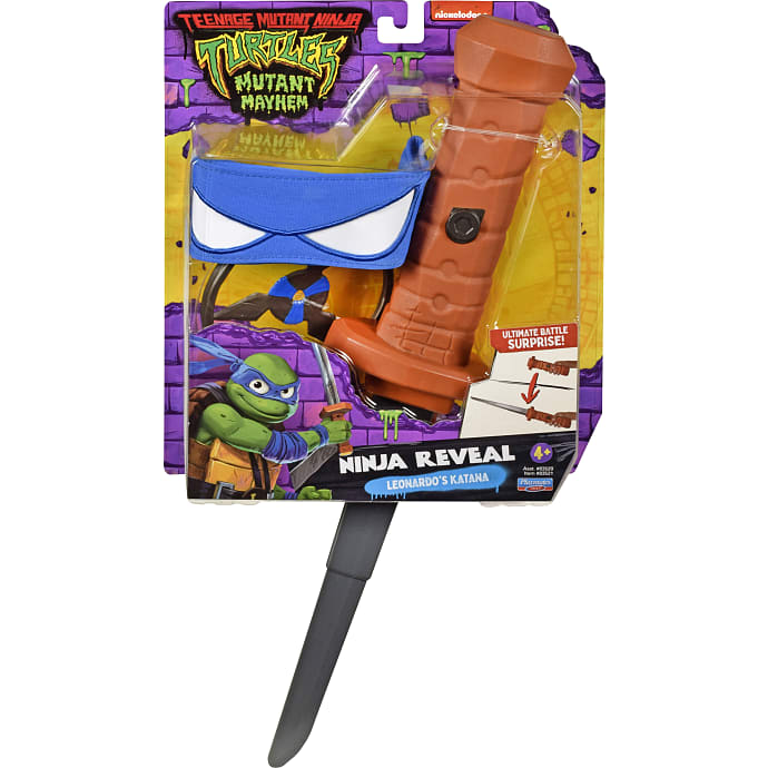 Turtles Maske og ninjastjerne assorteret