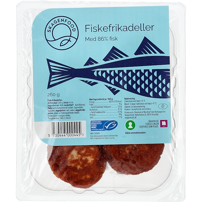 Skagen Food Fiskefrikadeller