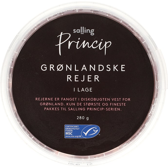Salling Princip Grønlandske rejer i lage
