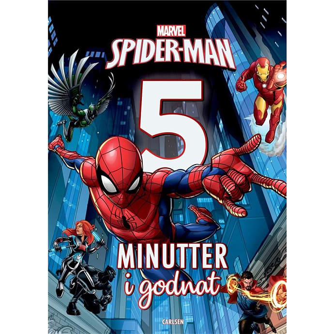 Carlsen Spider-Man 5 Minutter i Godnat