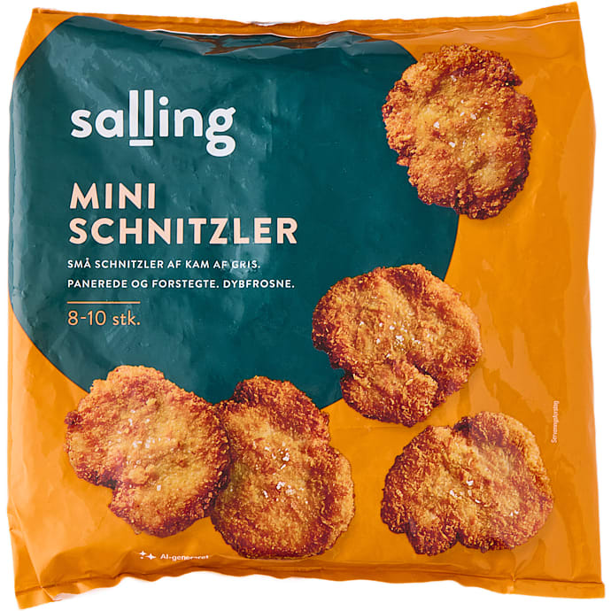 Panerede mini schnitzler