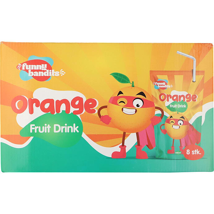 Frugtdrik m. appelsin