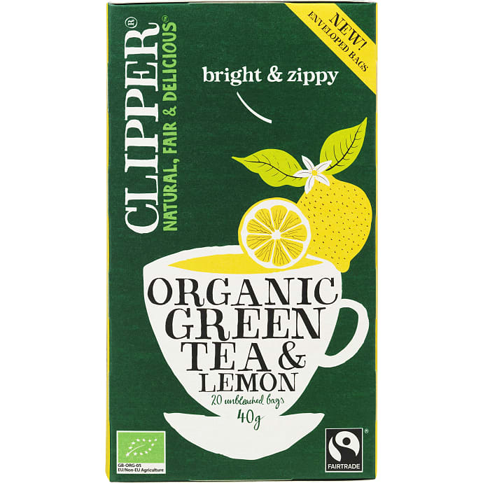 Grøn te m. citron øko