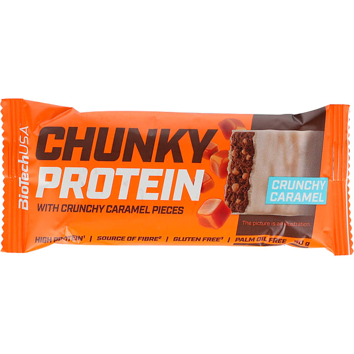 Proteinbar m. karamel