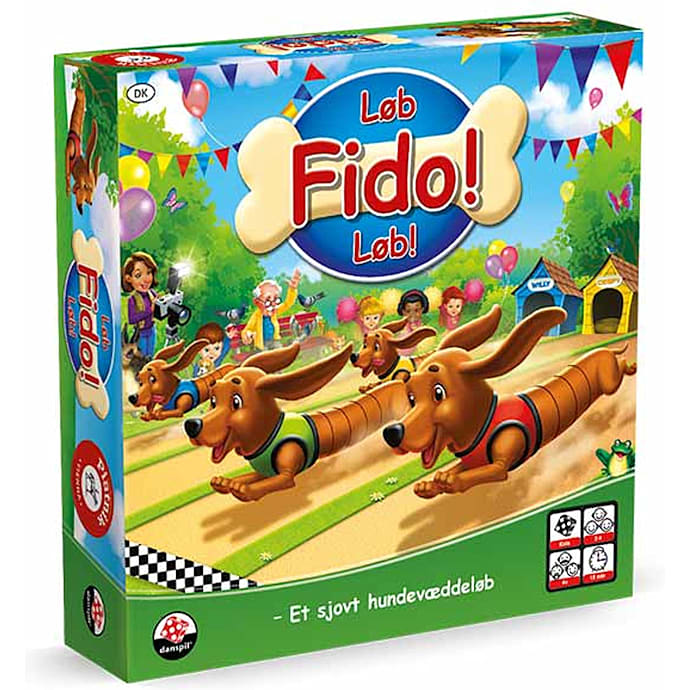 Danspil - Løb Fido løb – produktbillede