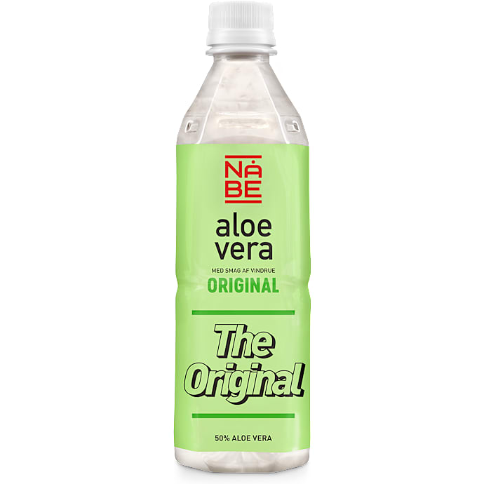 Aloe vera drik m. vindruesmag – produktbillede