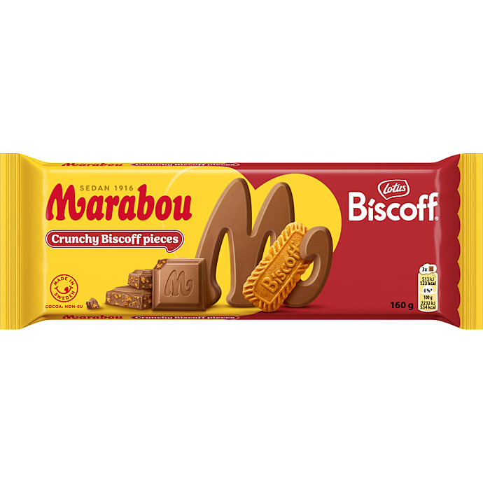 Biscoff mælkechokolade