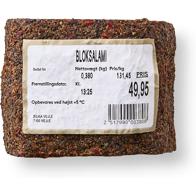 Eget Pølsemageri Bloksalami