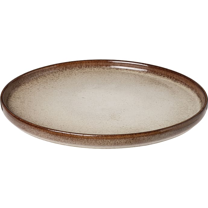 Søholm Sonja middagstallerken - brun (Ø: 27 cm)