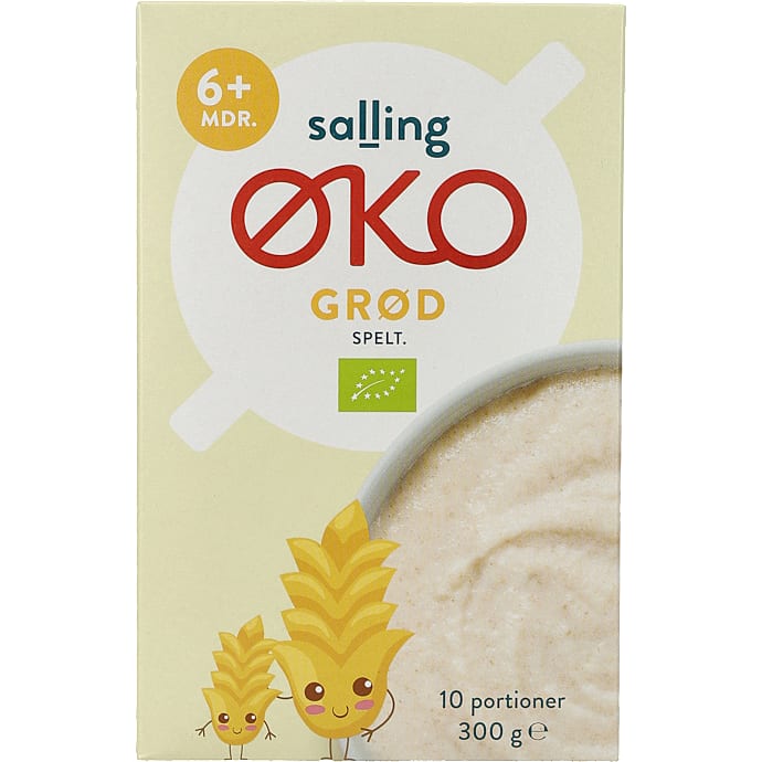 Grød m. spelt fra 6 mdr. øko