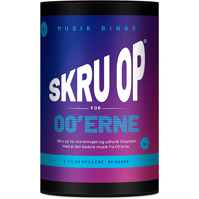 Skru op for 00´erne musikbingo