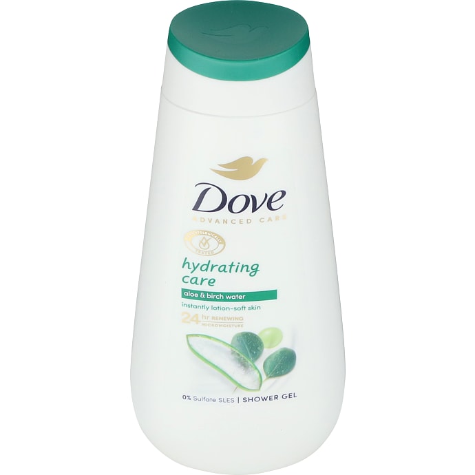 Dove Shower Gel Aloe Vera og Birkevand 225 ml