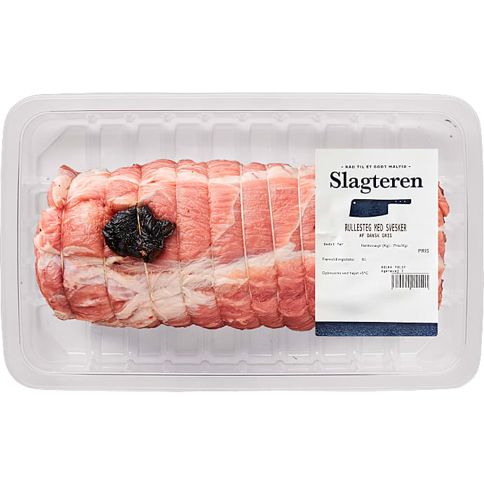 Slagteren Rullesteg med svesker
