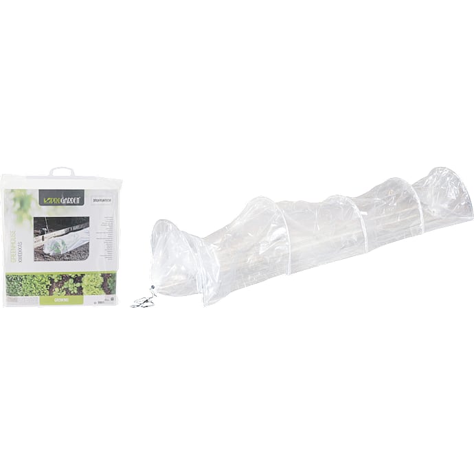 Drivhus tunnel plast transparent