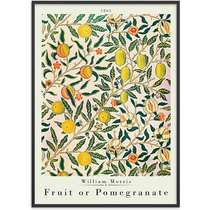 Citatplakat Fruit or pomegranate W. M.