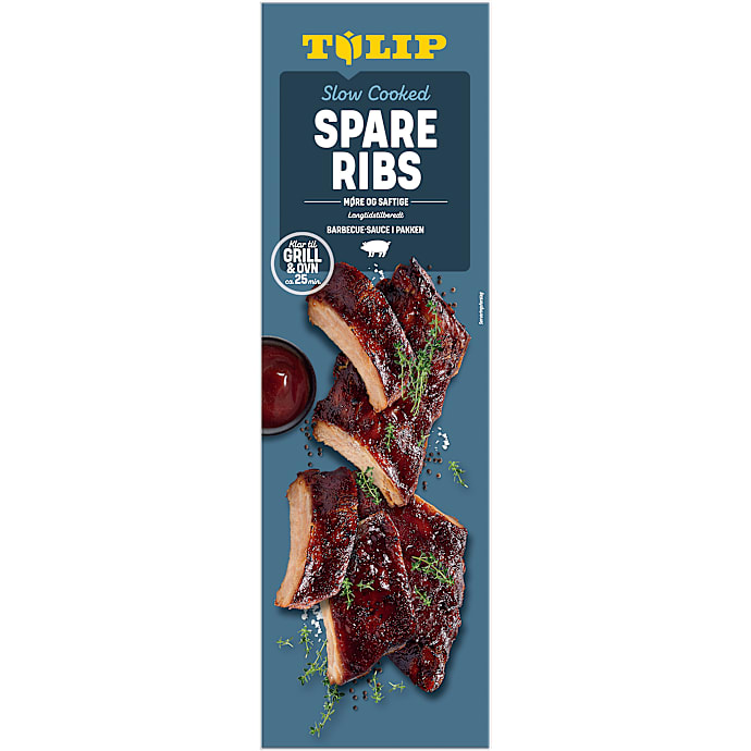 Spareribs m. barbecuemarinade