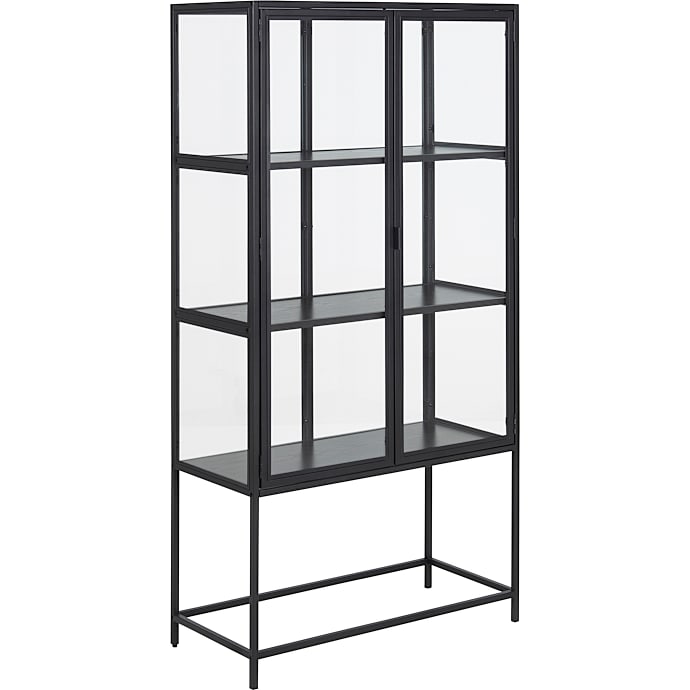 AC Design Furniture Seaford vitrineskab sort