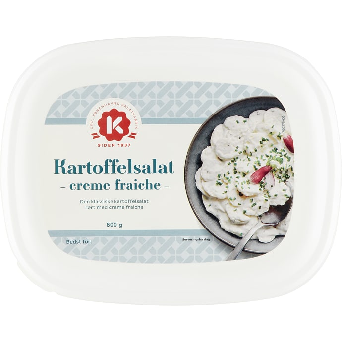 K-Salat Kartoffelsalat med creme fraiche