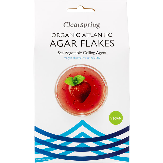 Clearspring Agar Flager Øko 28 g