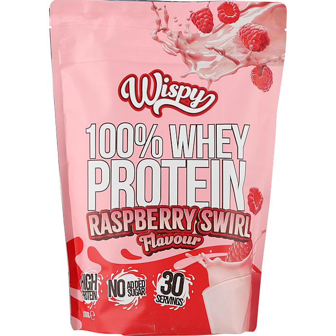 Proteinpulver m. hindbærsmag