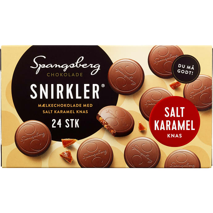 Mælkechokolade m. saltkaramel