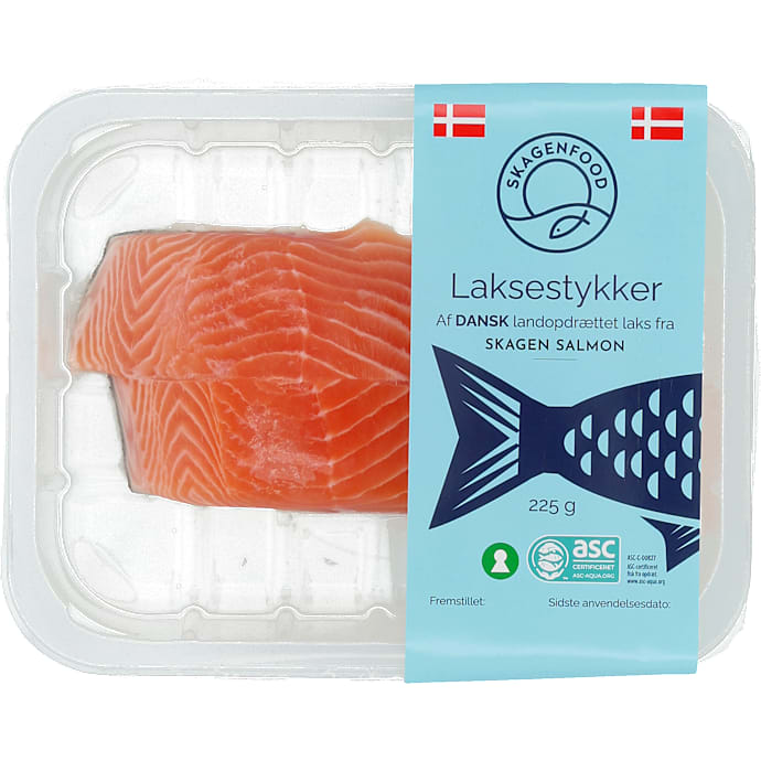 Laksestykker