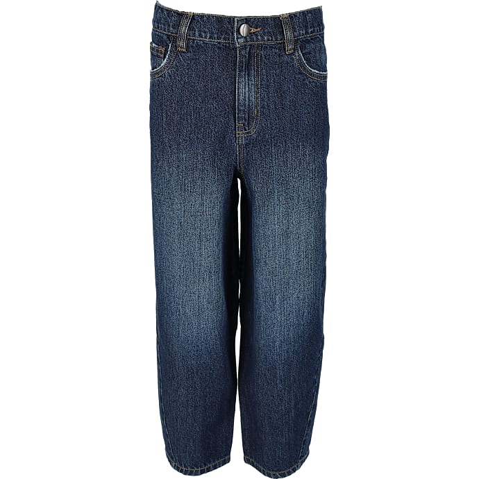 VRS teen jeans baggy str. 134 - blå