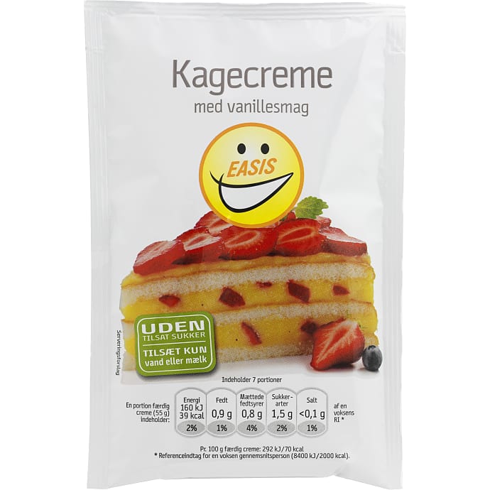 Easis Kagecreme Vanilje 85 g