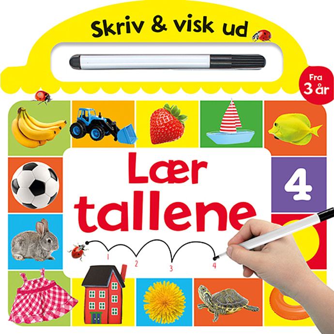 Forlaget Alvilda Skriv og visk ud Lær tallene