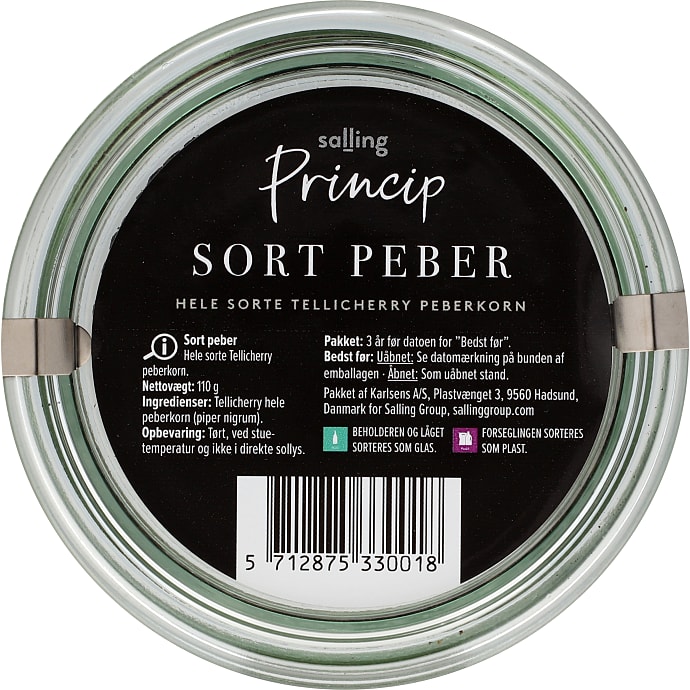 Hel sort tellicherry peber