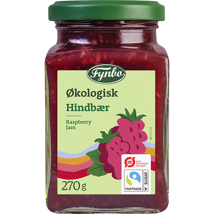 Fynbo Hindbærmarmelade øko