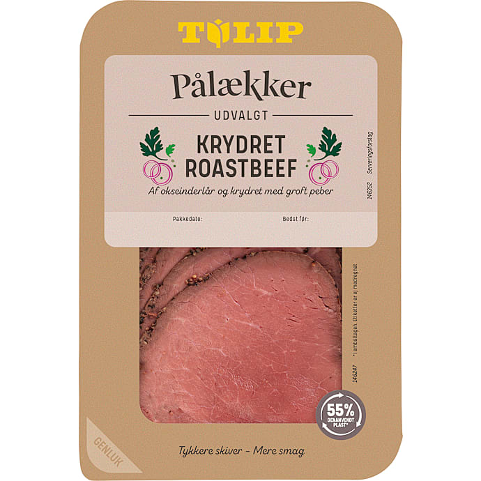 Roastbeef i skiver