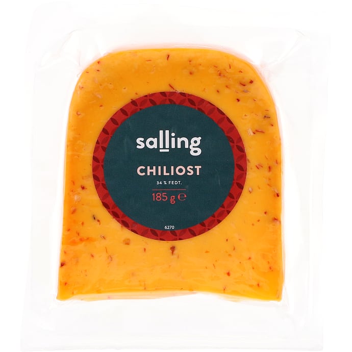 Gouda m. chili 34% fedt