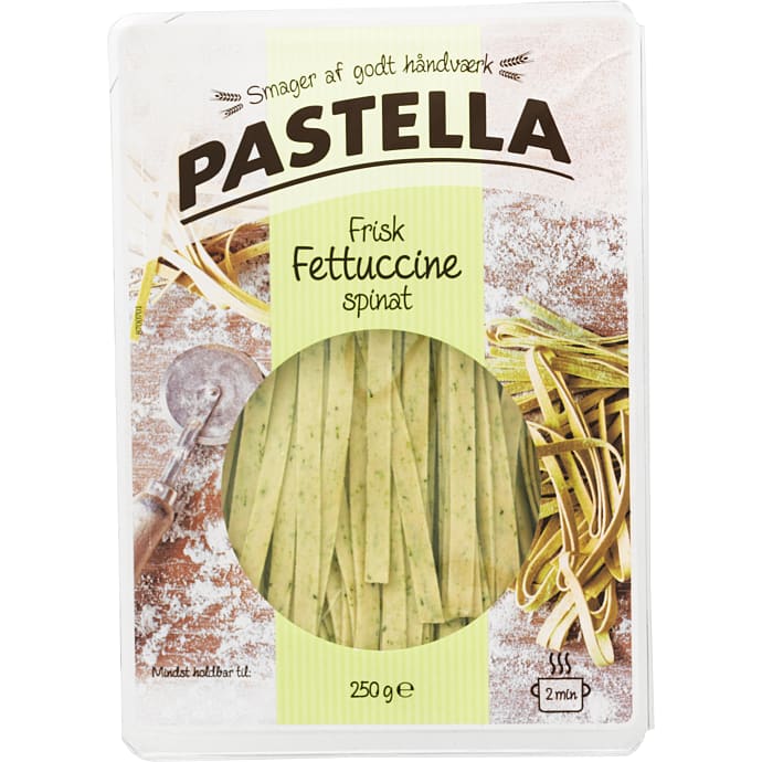Fettuccine m. spinat