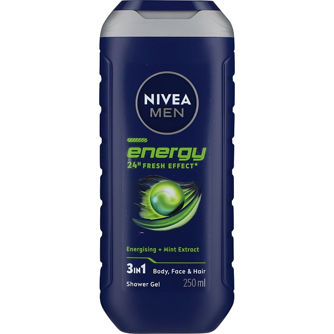 Nivea Shower Energy Men 250 ml