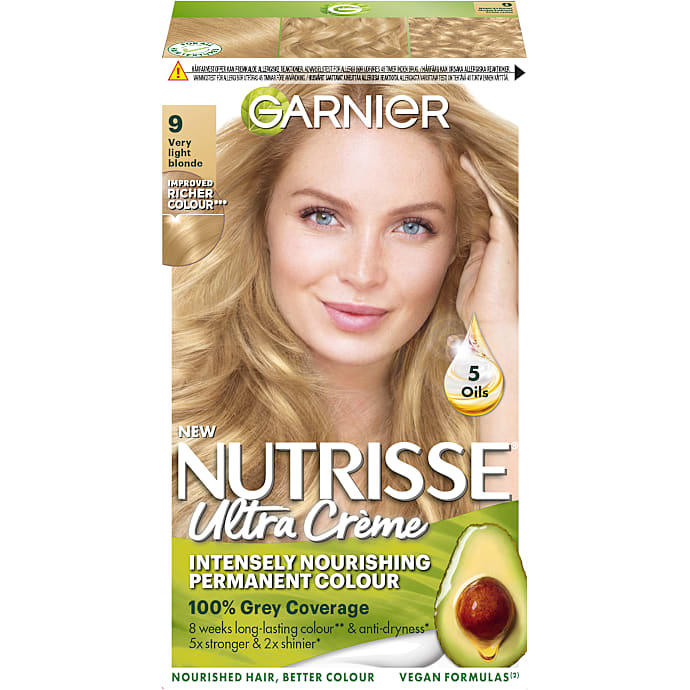 Intensely Nourishing permanent hårfarve 9 Very Light Blonde m. olier