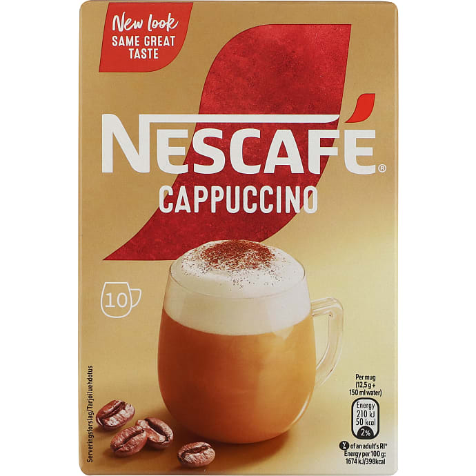 Nescafé Cappuccino 10 stk