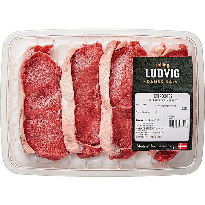 Ludvig Entrecote af Kalvefilet