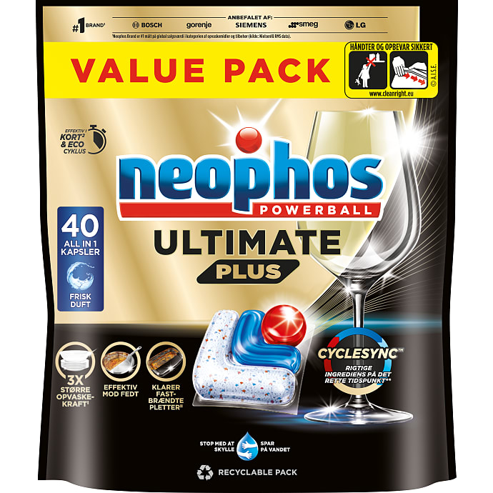 Opvasketabs Ultimate