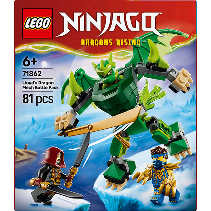 LEGO NINJAGO Lloyds drage-mech kamppakke 71862