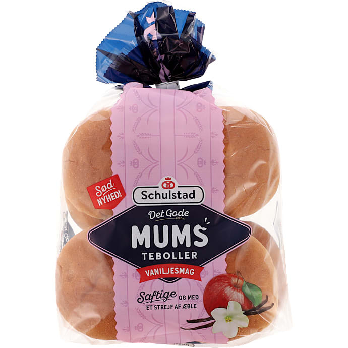 Teboller m. vaniljesmag