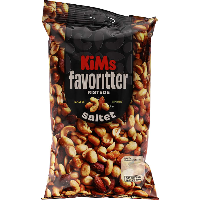 KiMs Ristet nøddeblanding med honning og salt 460 g