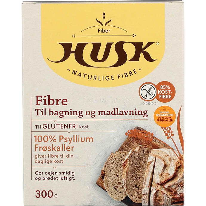 Loppefrøskaller pulver