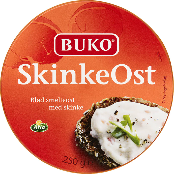 Smøreost m. skinke 17% fedt
